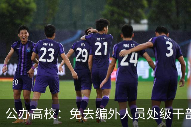 公办高校：免去编外人员处级干部职务