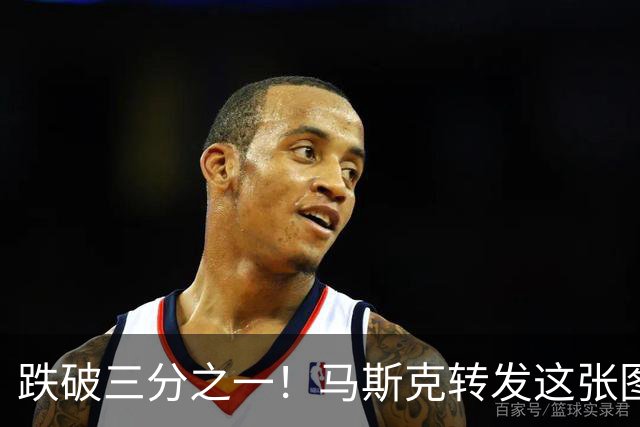 跌破三分之一！马斯克转发这张图，只说了四个字